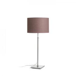Rendl light studio Edika Asztali Lámpa - Barna, Matt Nikkel, 230 V, LED, 15 W