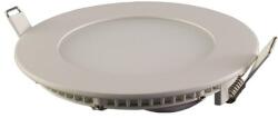 OPTONICA LED Panel, 6W, beépíthető, kerek, meleg fehér fény, 390 Lm 2800K (DL2436)
