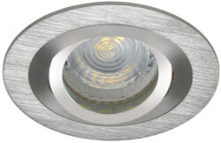 Kanlux Gx5, 3, 12V, IP20, Ø92 mm, szálcsiszolt alumínium, alumínium házas, kerek, 30°-ban állítható mennyezeti spot lámpatest, SEIDY (18280)