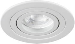 Kanlux Gx5, 3, 12V, IP20, Ø92 mm, matt fehér, alumínium házas, kerek, 30°-ban állítható mennyezeti spot lámpatest, SEIDY (19456)