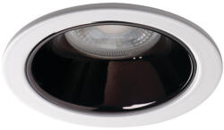 Kanlux Ø89 mm, GU10, IP20, fekete, fehér színű, alumínium házas, kerek spot lámpa keret, GLOZO DSO (36219)