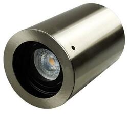 V-TAC Corp iluminat montaj perete soclu GU10 rotund nichel satinat V-TAC SKU-3629 (SKU-3629)
