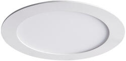 Kanlux süllyesztett lámpatest, 18W, 1260 lm, Ø220 mm, 110°, 4000K, IP44, kerek, fehér, alumínium házas, ROUNDA V2LED (28934)