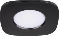 LUTEC LED lámpatest , spot , RGB , CCT , dimmelhető , süllyesztett , négyzet , fekete , 7.7W , IP65 , LUTEC CONNECT , RINA (8304301012)