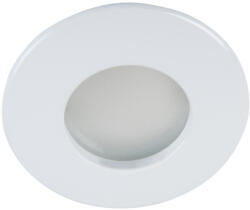 Kanlux GU10, IP44/20, Ø83 mm, fehér, alumínium házas, kerek mennyezeti spot lámpatest, QULES (26303)