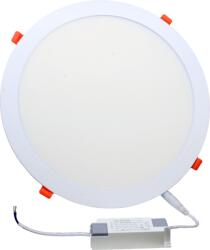 TRACON Beépíthető LED Mélysugárzó, Kerek, Fehér 230 VAC 50Hz, 21 W, 2155 LM, D=300 mm, 2700 K, Ip40, EEI=F