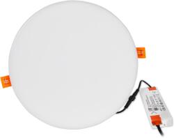 TRACON Védett, Beépíthető LED Mélysugárzó, Kerek 230 VAC, 10 W, 4000 K, 800 LM, Ip66, D=125 mm, EEI=G