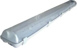 TRACON Tracon TLFVLED212 Védett lámpatest LED csövekhez, egyoldalas betáp 230 V, 50 Hz, G13, 1200 mm, IP65, ABS/PC, (TLFVLED212)