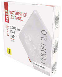 EMOS LED panel VIXXO beépíthető 19W 1700lm IP65 természetes fehér (ZV2152) - mi-one