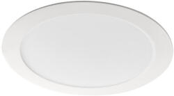 Kanlux süllyesztett lámpatest, 18W, 1200 lm, Ø220 mm, 110°, 3000K, IP44, kerek, fehér, alumínium házas, ROUNDA V2LED (28935)