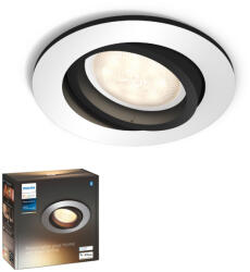 Philips Süllyesztett LED Milliskin 5W CCT kerek mozgatható PHILIPS HUE Bluetooth (8719514338548)