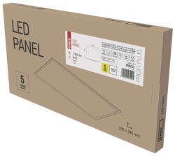 EMOS LED panel PROXO beépíthető 19W 1800lm IP20 természetes fehér (ZR2212) - scom