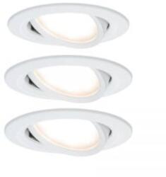 Paulmann Beépíthető lámpa 3 részes készlet LED LED 19.5 W Paulmann 93449 Nova Fehér (matt)