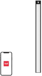 Yeelight Closet Light Szekrényvilágítás mozgásérzékelővel, 60cm, 4000K (fekete) (YLBGD-0046) - pixelcomputer