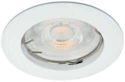 Kanlux Gx5, 3, 12V, IP20, Ø79 mm, fehér, alumínium házas, kerek, mennyezeti spot lámpatest, VIDI (2790)