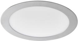 Kanlux süllyesztett lámpatest, 18W, 1080 lm, Ø220 mm, 110°, 4000K, IP44, kerek, ezüst, alumínium házas, ROUNDA V2LED (28933)