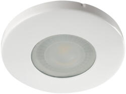 Kanlux Gx5, 3, 12V, IP44/20, Ø85 mm, fehér, acél házas, kerek, 15°-ban állítható mennyezeti spot lámpatest, MARIN (32500)