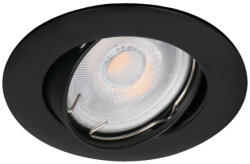 Kanlux Gx5, 3, 12V, IP20, Ø82 mm, matt fekete, alumínium házas, kerek, 15°-ban állítható mennyezeti spot lámpatest, VIDI (25996)