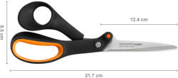 Fiskars Amplify olló nehéz vágásokhoz 21cm (1020224)