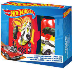 Kids Licensing Hot Wheels szendvicsdoboz és alumínium kulacs szett