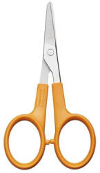 Fiskars Olló, körömvágó, 10 cm, egyenes, FISKARS "Classic", narancssárga (1003028) - iroszer24