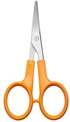Fiskars Olló, körömvágó, 10 cm, hajlított, FISKARS "Classic", narancssárga (1000813) - mystock
