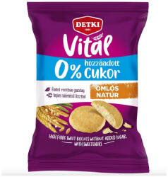 DETKI omlós keksz édes hozzáadott cukor nélkül 180 g