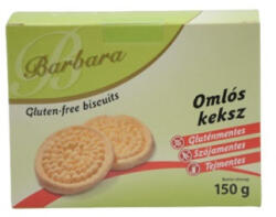 Barbara gluténmentes omlós keksz 150 g - netbio