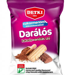 DETKI cukorm. darálós vaníliás és kakaós omlós keksz 180 g - delfinbuvar