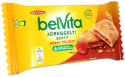 Győri jó reggelt softy epres ízű töltött 50g