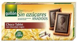gullón Keksz GULLON Choco Tablet cukormentes 150g - mystock