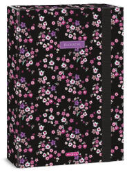  Füzetbox ARS UNA A/4 Pearl Blossom Black
