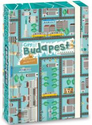 Ars Una City of Budapest füzetbox gumis pánttal A/5