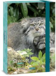Ars Una Ars Una: Serenity Manul A4-es füzetbox 4cm-es gerincvastagsággal