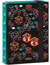 Ars Una Ars Una: Geek türkiz-fekete füzetbox A/5