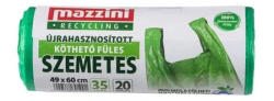 Mazzini Szemeteszsák köthető füles 35 liter 20 db/tekercs Mazzini (54194)