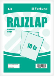 Fortuna Famentes Rajzlap - A/3, 120 gr, 10 Íves