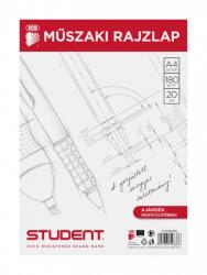 ICO Student Műszaki Rajzlap - A4, 20 Lap