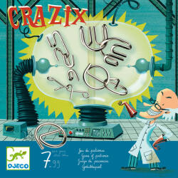 DJECO Logikai játék - Fém ördöglakatok - Crazix (DJ08463) - csacskamesebolt