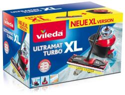 Vileda Ultramat Turbo XL felmosó Száraz és nedves Mikroszál Fekete, Vörös (161023,163427)
