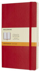 Moleskine Notesz Qp616F2 Puha Skarlát Piros L Vonalas