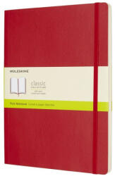 Moleskine Notesz Qp623F2 Puha Skarlát Piros XL Sima