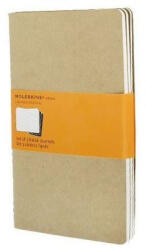 Moleskine Jegyzetfüzet Cahier 3 Darab Qp416 Barna L Vonalas