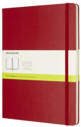 Moleskine Notesz Qp092F2 Kemény Skarlát Piros XL Sima