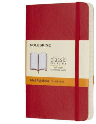 Moleskine Notesz Qp611F2 Puha Skarlát Piros P Vonalas