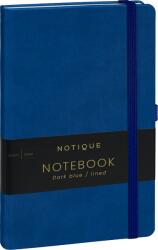 Realsystem Vivella 13 × 21 cm Dark blue vonalas notesz (A-33212) - bestbyte