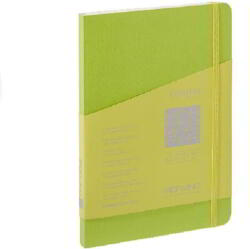 Fedrigoni Ecoqua Plus 80 Lapos A5 Vonalas Notesz - Világoszöld