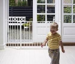 Baby Dan Térbeli biztonsági rács Flex M fehér 90-140 cm (8327904)