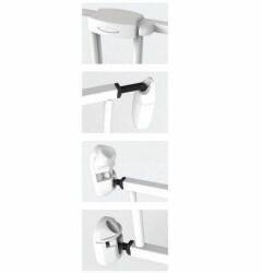Noma Poarta de siguranta extensibila Noma 62 - 102 cm metal negru N93330 (n93330)