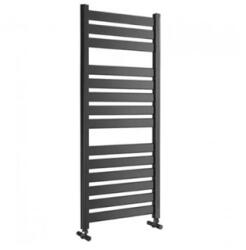 Lazzarini design radiátor CAPRI, egyenes, antracit (VOV12), 719x500 mm